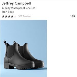 Jeffery Campbell Rain Boots